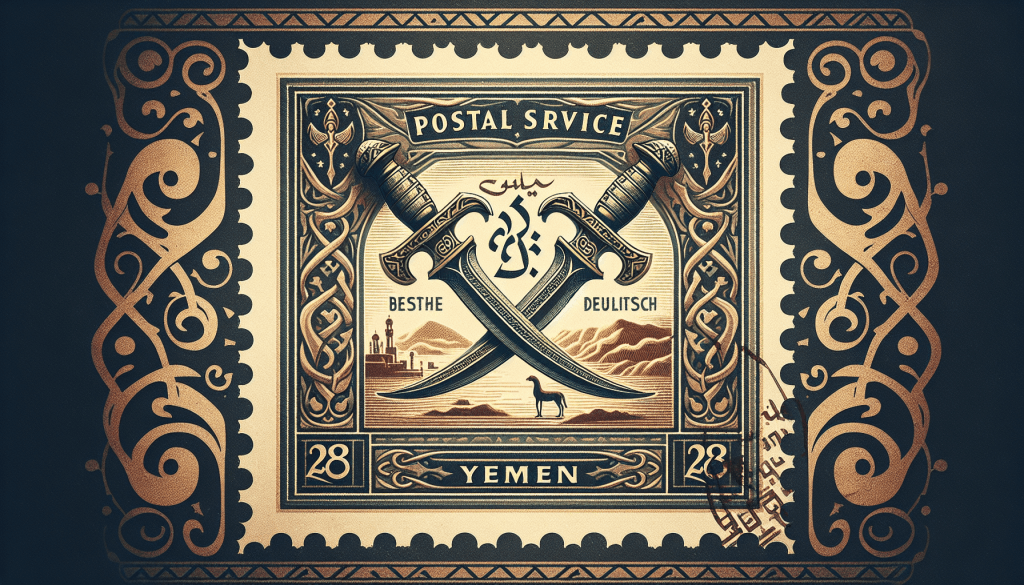 اول طابع بريد يمني – المملكة المتوكلية&nbsp;اليمنية